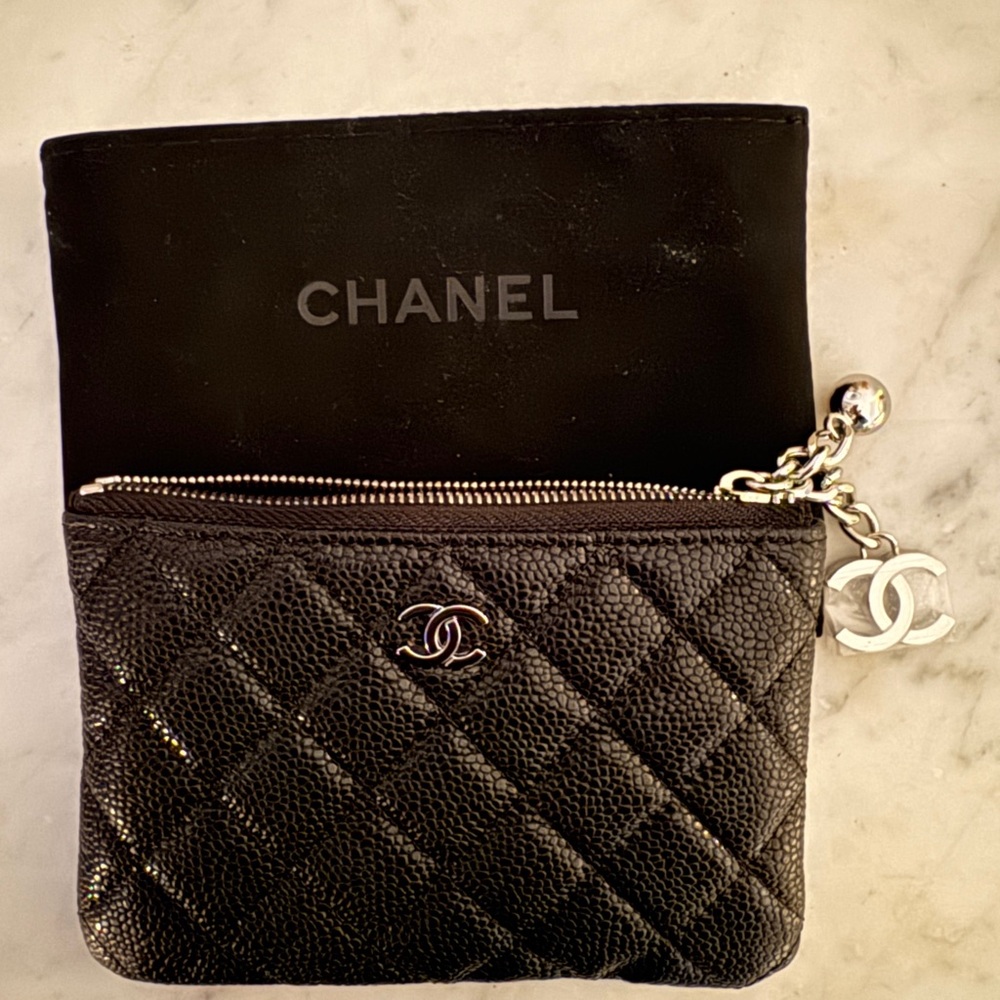 Black Quilted Wallet